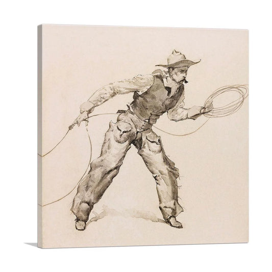 Snapping a Rope on a Horse'S Foot