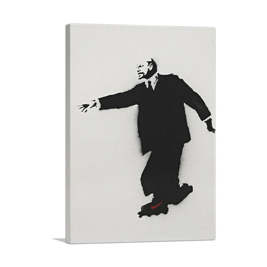 Lenin on Roller Skates